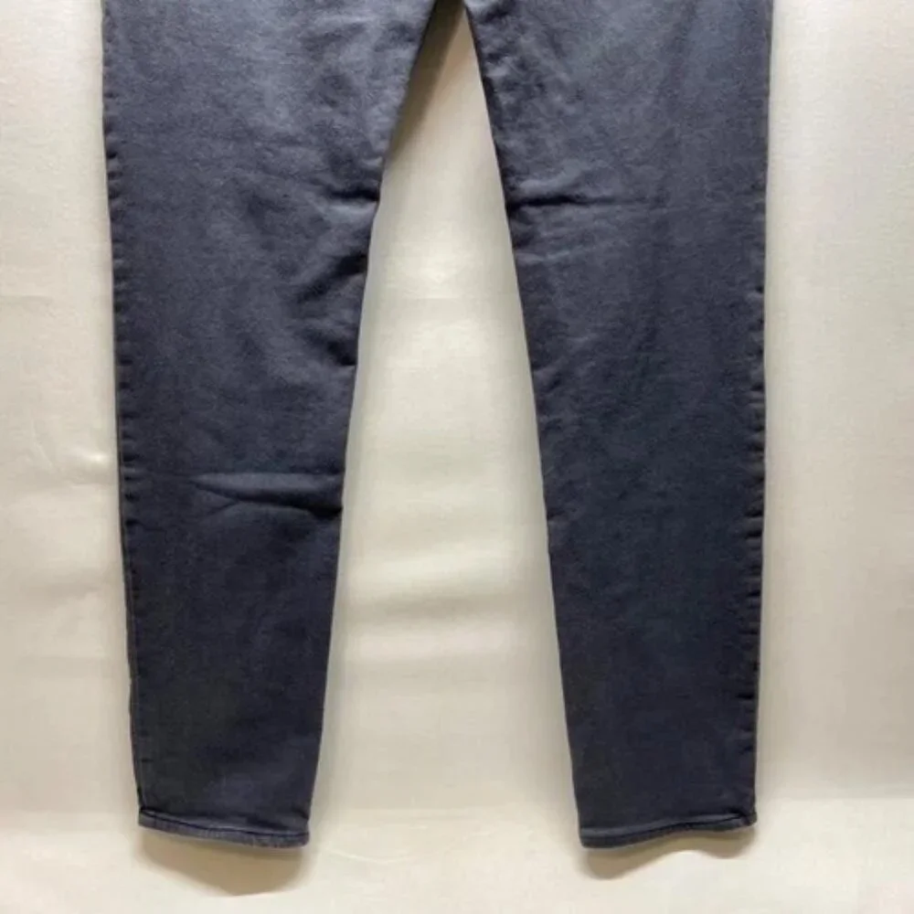 Banana Republic Jeans‎ Men's 32x34 Grey Straight Leg Slim Fit Stretch Denim GUC